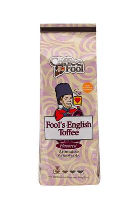 The Coffee Fool 848101010159 Fools Decaf English Toffee Drip Grind