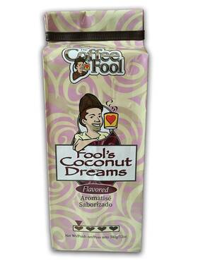 The Coffee Fool 848101011811 Fools Decaf Coconut Dreams Coarse Grind