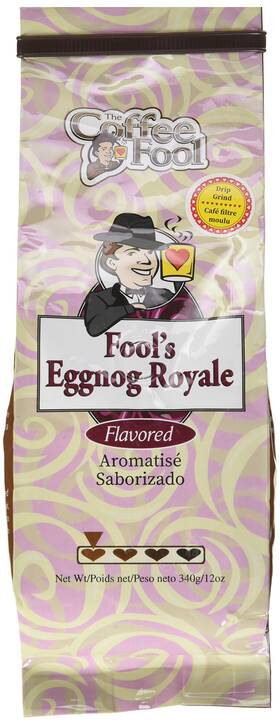 The Coffee Fool 848101015239 Fools Eggnog Royale Drip Grind