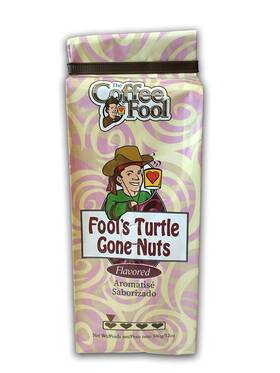 The Coffee Fool 848101016113 Fools Decaf Turtle Gone Nuts Coarse Grind