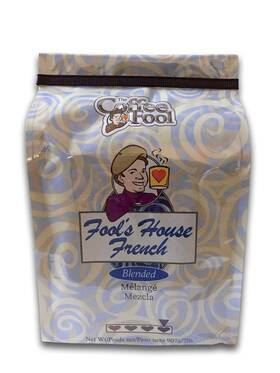 The Coffee Fool 848101020851 House French Very Fine Grind 2 Pound