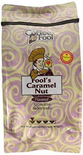 The Coffee Fool 848101023104 Caramel Nut Espresso 2 Pound