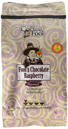 The Coffee Fool 848101024064 Chocolate Raspberry Drip Grind 2 Pound