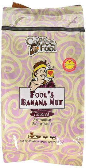 The Coffee Fool 848101024187 Banana Nut Espresso 2 Pound