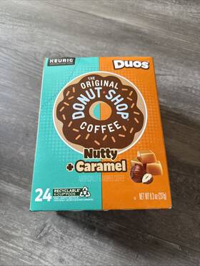 5000361499 The Original Donut Shop 0.34 Oz K-cup - Nutty Plus Caramel 24/box Bb 8/12/27