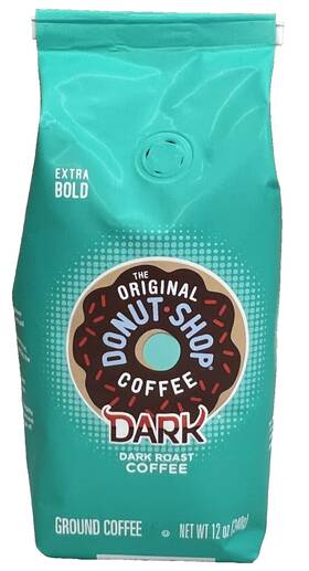 The Original Donut Shop 611247408179 Dark Roast Ground Coffee 12 Oz