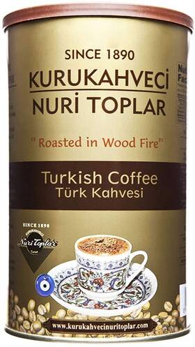 Tht 689756312904 Kurukahveci Nuri Toplars Turkish Coffee - 8.8 Oz 250 Gram