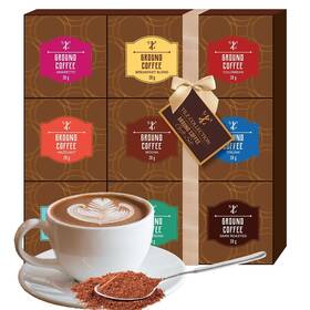 Tilz 060841291031 Coffee Gifts - Gourmet Gift Set 9 Ground Assortment