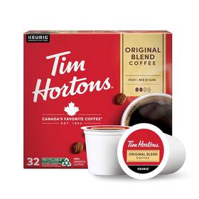 Tim Hortons 063209112837 Original Blend Medium Roast Coffee 32 K-cups