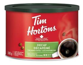Tim Hortons 063209117634 Decaf Ground Coffee 640g Imported From Canada