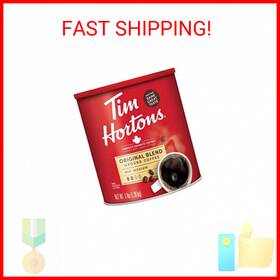 Tim Hortons 313106946920 Original Blend Medium Roast Ground Coffee Canada S Favorite