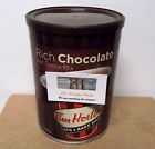 Tim Hortons Coffee Bake Shop Hot Chocolate 17.6 Oz 454 G Tin Can 063209090661
