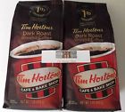 Tim Hortons Dark Roast Ground Coffee 2 Packs Of 1 Pound Bags 063209072339