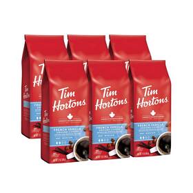 Tls America Inc. 445044939900 Tim Hortons French Vanilla Flavored Roast Ground Coffee Perfectly Balanced Al