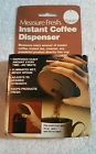 Tops Mfg Co Inc Measure Fresh Instant Coffee Dispenser 077615008011