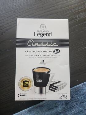 Trung Nguyen 935024172360 Vietnamese Classic 3in1 Instant With Finely-milled Coffee Bean 204g