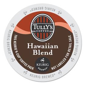 6606ct Tullys 66064 Hawaiian Blend Coffee K-cups 96/carton