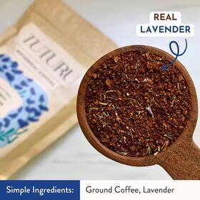 Tuturu Botanical Coffee 860008649119 Organic Lavender 8 Oz Medium Roast Smooth Low-acid Flavored