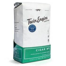 Twin Engine Coffee 786471127728 Organic Ground Cigar No 1 Medium 14 Oz
