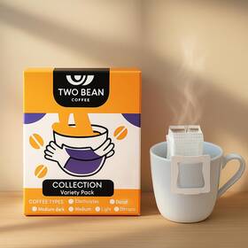 Two Bean 611108704327 Premium Drip Coffee Packets - Special Edition Collection 1 Count Pack Of 6