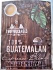 Two Volcanoes Ground Coffee Dark Roast Espresso Blend 2 Lb 646437043731