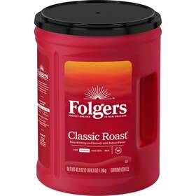 Un Brand 705353383984 Classic Roast Ground Coffee Medium 40.3 Oz. Canister
