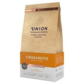 Joca-6867 Union Hand-roasted Coffee Organic Light Roast Cafetiere Grind Yirgacheffe Ethiopia 200g