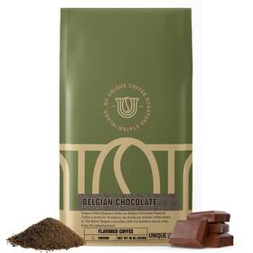 Unique Coffee Roasters 852421000752 Smooth Ftbelgian Chocolateft Flavored Ground 1 Lb 16 Oz Bag Medium R