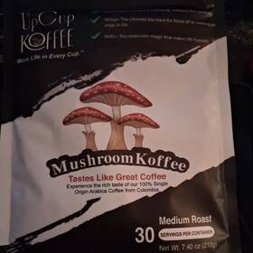Upcup Koffee 860012811113 Upkup Mushroom Coffee - Includes Lions Mane Nad And Himalayan Shilajit Fo
