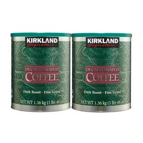 Uxxu 885021910039 Pack Of 2 Kirkland Signature Colombian Dark Roast Decaffeinated Ground