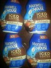 Vanilla Iced House Coffee Maxwell 4pk Concentrate