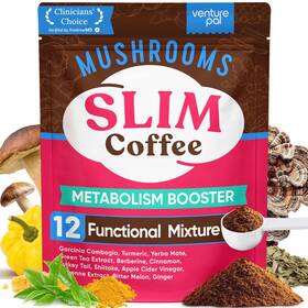 Vp204-slim Venture Pal Slim Mushroom Coffee For Weight Loss Instant With Berberine Cinnamon