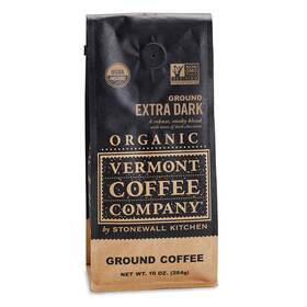381051 Vermont Coffee Company Organic Extra 10 Ounce Pack Of 1 Ground Dark