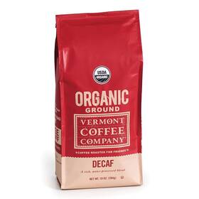 Vermont Coffee Company 858563000384 Decaf Roast Ground Arabica Organic Non-gmo 10 Ounce Bag