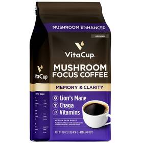 Vitacup 990390560 Mushroom Focus Coffee 16 Oz
