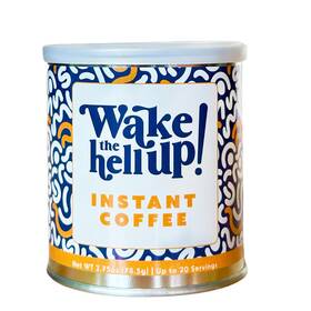 Wake The Hell Up 313041338354 Instant Ultra-caffeinated Coffee 2.75oz To 20 Servings