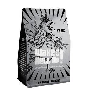 Wake The Hell Up Coffee 810117431495 1lb Ultra-caffeinated Jamaican Me Crazy Ground Low A
