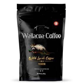 Wallacea Coffee Est. 2018 715834416223 Certified Wild Kopi Luwak Low-acid Medium-dark Ground