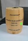 Wallenford 8oz Roast And Ground Minibarrel 100 Jamaica Blue Mountain Coffee 811334000464