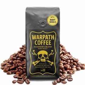 004500 Warpath Coffee Mariners Blend Dark Roast Rich Bold Flavor 12 Oz Bag