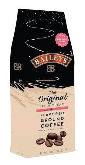 White Coffee 689855290264 Ground Medium Roast Original Irish Cream Flavored 10oz Bag