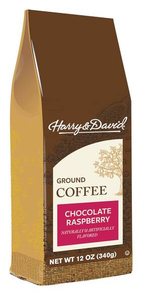 White Coffee Company 705353263705 Harry And David Ground Chocolate Raspberry 12 Oz Bag
