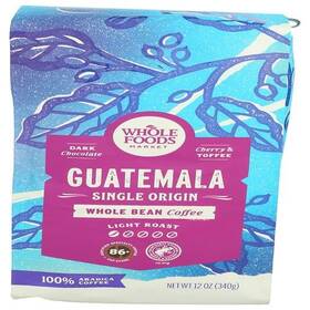 Whole Foods Market 100137929998 Bean Guatemala Coffee 12 Oz - Pack Of 2
