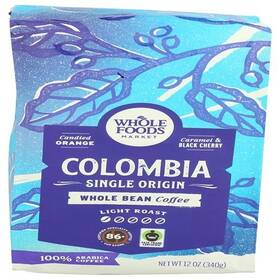 Whole Foods Market 100137930000 Bean Colombia Coffee 12 Oz - Pack Of 2