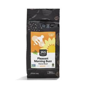 Whole Foods Market 100137930390 Pleasant Morning Buzz Ground Coffee 10 Ounce - Pack Of 2