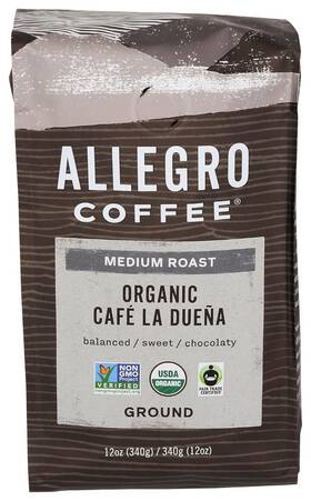 Whole Foods Market 744110929447 Allegro Coffee Organic Cafe La Duena Ground 12 Oz