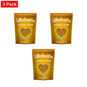 Wholesome 100137028530 Sweeteners 16-ounce Organic Coconut Sauces And Smoothies - 3 Pack