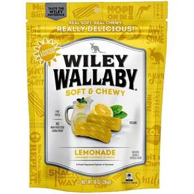 Wiley Wallaby 022224211987 Australian Lemonade Licorice Candy Twists