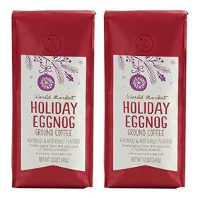 Wmcp 653836480524 World Market Holiday Limited Edition Ground Coffee Eggnog 2 Pack