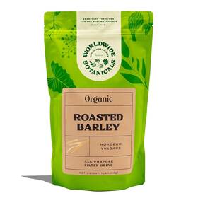 Worldwide Botanicals 795239100712 Organic Roasted Barley Ground - Aka Orzo Mugicha Boricha Damaicha Italy